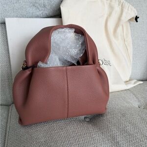 Polene Numero Neuf Mini Handbag Brand New From Paris! Blush Mauve Pink